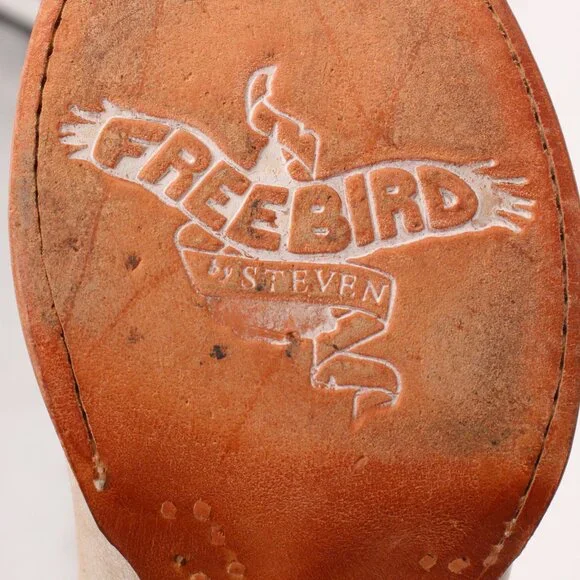 Freebird by Steven Caprice Women’s Size US 6 Gray Leather Block Heel Sandals - Picture 10 of 10